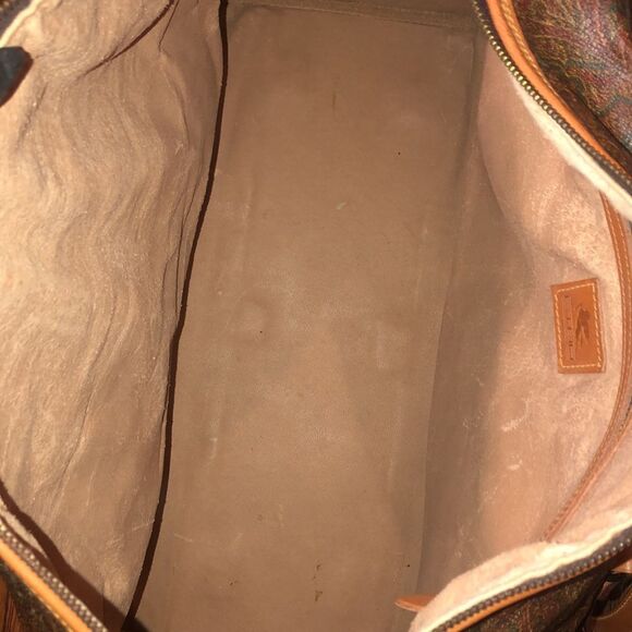 ETRO Milano Red Paisley Weekend Shoulder Bag - Picture 17 of 17